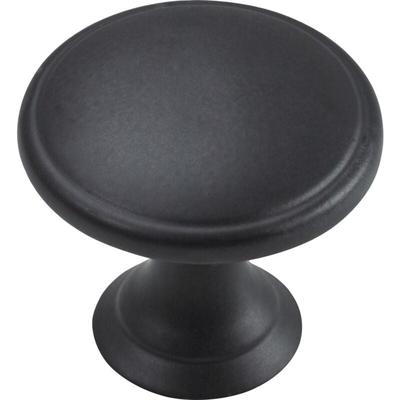 Möbelknopf Zinkdruckguss schwarz ø 32,0 mm - 1 Stück Möbelgriffe - Hettich Image