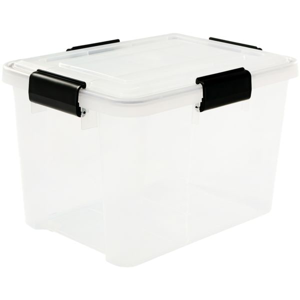 IRIS S.A. 3x Archivboxen »Water Proof« - 20 Liter transparent, 29x26x39 cm Image