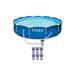 Intex 12ft x 30in Metal Frame Round Swimming Pool Set 530 GPH Pump & 6 A Filters - 64