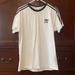 Adidas Shirts | Adidas Originals 3-Stripe Tech T-Shirt | Color: White | Size: M