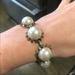 J. Crew Jewelry | J Crew Studded Pearl Bracelet | Color: Red | Size: Os