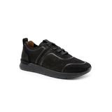 Women's Stella Sneaker by SoftWalk in Black Nubuck (Size 9 1/2 M)