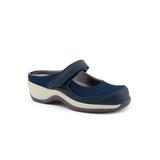 Women's Arcadia Adjustable Clog by SoftWalk in Navy (Size 8 M)