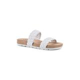 Women's Cliffs Truly Slide Sandal by Cliffs in White Smooth (Size 10 M)