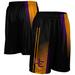 Men's Black Evansville Purple Aces Pocketed Shorts