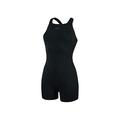 Speedo Women's Eco Endurance+ Swimming Legsuit, Black, 16 UK