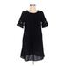 Old Navy Casual Dress - Shift: Black Solid Dresses - Women's Size X-Small