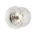 Willa Arlo™ Interiors Bronwood 1 - Light Dimmable Flush Mounted Sconce Metal in Gray/White | 5.75 H x 5.75 W x 6 D in | Wayfair