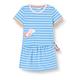 Sigikid Baby - Mädchen Dress Kinderkleid, Blau/Gestreift/Miami, 68 EU