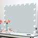 Latitude Run® Mulan Lighted Makeup/Shaving Mirror | 24.2 H x 31.2 W in | Wayfair EFC639EB408E4E5A9850CE89FAA6444F