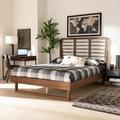 Hokku Designs Rumer Platform Bed Wood in Brown | 58.1 H x 57.1 W x 78.3 D in | Wayfair 4A4A5E4EBD4B455AB37A70B44DF029E7