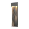 Hubbardton Forge Tress 31 Inch Tall LED Outdoor Wall Light - 302529-1011
