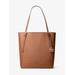 Michael Kors Megan Large Saffiano Leather Tote Brown One Size