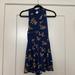 Urban Outfitters Dresses | Floral Romper | Color: Black | Size: S