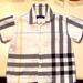 Burberry Shirts & Tops | Burberry Short Sleeve 18 Mo Boy | Color: Gray/White | Size: 18mb