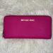 Michael Kors Bags | Michael Kors Crossgrain Leather Wallet | Color: Pink | Size: Os
