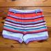 J. Crew Shorts | J. Crew Purple Orange White Striped Shorts, Euc, 8 | Color: Orange/Purple | Size: 8