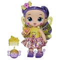 Baby Alive Glo Pixies Doll, Siena Sparkle, Interactive 10.5-inch Pixie Doll Toy for Kids 3 and Up, 20 Sounds, Glows with Pretend Feeding