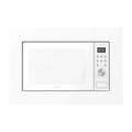 Cecotec Eingebaute Digitale Mikrowelle GrandHeat 2000 Built-in White. Leistung von 700 W, 20 Litern, Grill, 9 voreingestellte Funktionen, Timer, Innenfutter aus Edelstahl, Weiß