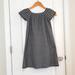 Madewell Dresses | Madewell Melody Off The Shoulder Striped Dress Sz Xxs | Color: Black/White | Size: Xxs