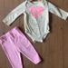 Nike Matching Sets | Baby Girl Nike Set | Color: Cream/Pink | Size: 9mb