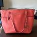 Michael Kors Bags | Large Coral Michael Kors Leather Tote | Color: Orange | Size: Os