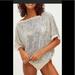 Free People Tops | Free People Intimately Suoershine Sequin Bodysuit. Nwot | Color: Silver | Size: S