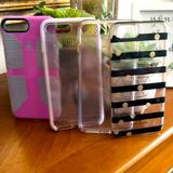Kate Spade Cell Phones & Accessories | Iphone 8 Plus Cell Phone Case Bundle | Color: Pink/Purple | Size: Iphone 8 Plus