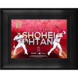 Shohei Ohtani Los Angeles Angels 2021 AL MVP Framed 5" x 7" Collage