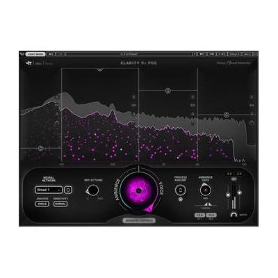 Waves Clarity Vx Pro Advanced Real-Time AI Noise Reduction for Voice Plug-In (Dow CLRTVXPRO