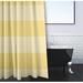 East Urban Home Lumri Floral Single Shower Curtain Polyester in Yellow/Brown | 73 H x 70 W in | Wayfair 3F36B58C6A5A4AB5B4EB6B41263D20A6