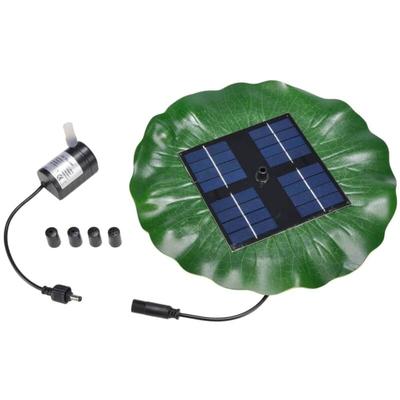 Solar Schwimmende Teichpumpe Lotusblatt HI - Grün