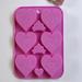 Disney Party Supplies | Disney Princess Hearts Silicone Mold | Color: Tan | Size: 11.5 Cm X 16 Cm
