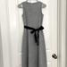 J. Crew Dresses | J.Crew Thick Cotton A-Line Fitted Dress | Color: Gray | Size: 00