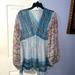 Free People Dresses | Free People Multicolor Summer Dress, Used Size S/P Almost New | Color: Blue | Size: S