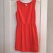 J. Crew Dresses | Jcrew Coral Silk Dress | Color: Red | Size: 00