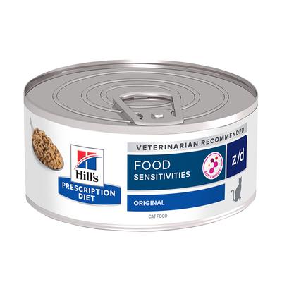 24x 156g Hill's Prescription Diet z/d Food Sensitivities Katzenfutter nass Original