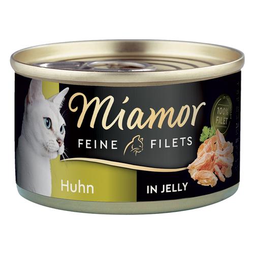 24x 100g Feine Filets Huhn Miamor Katzenfutter nass