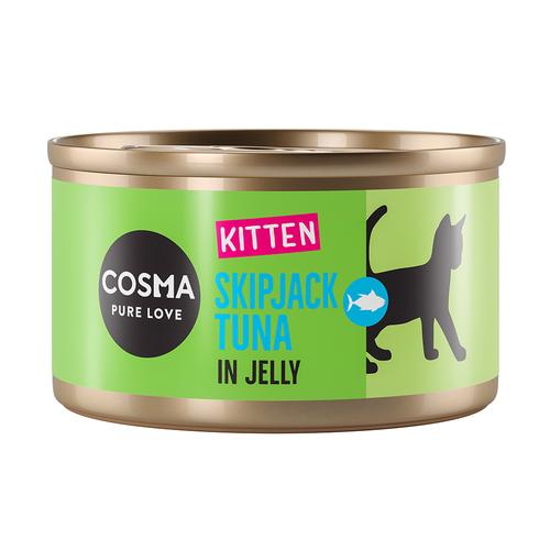 24x 85g Cosma Original Kitten Skipjack Thunfisch Nassfutter