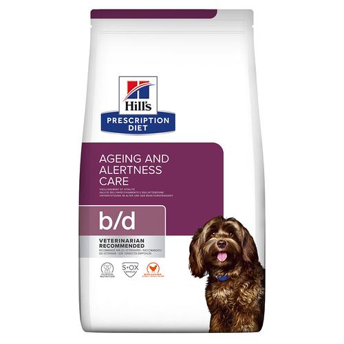 2x 12kg Hill's Prescription Diet b/d Ageing Care mit Huhn Trockenfutter Hunde