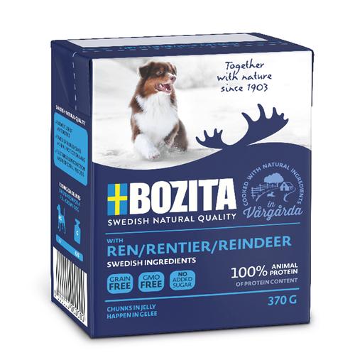 Sparpaket Bozita Häppchen in Gelee 24 x 370 g Rentier