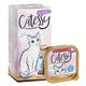 64 x 100 g Mixpack I Schälchen Feine Pastete Catessy Katzenfutter nass