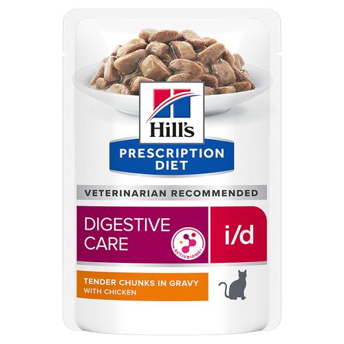 48x85g i/d Digestive Care Huhn Hill's Prescription Diet Katzenfutter nass