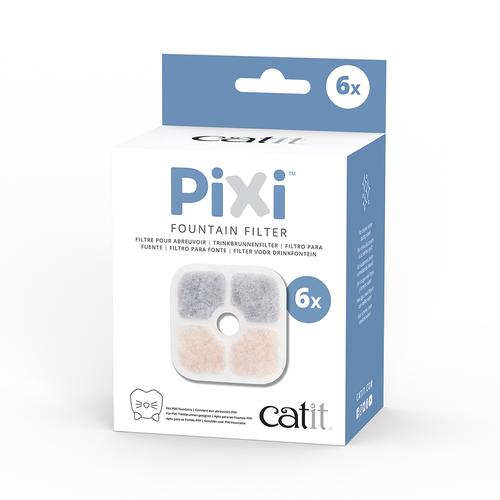 6 Stück Ersatzfilter für Catit PIXI Trinkbrunnen für Katzen