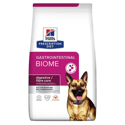 4kg Hill's Prescription Diet Gastrointestinal Biome mit Huhn Hundefutter trocken