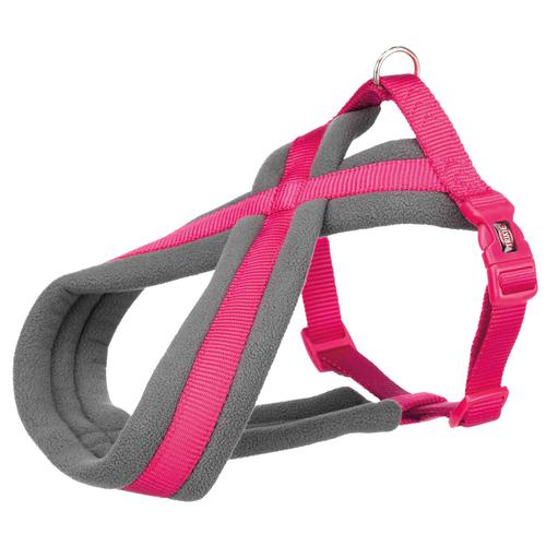 Trixie Premium Touren Geschirr fuchsia M-L 50–90cm Hund