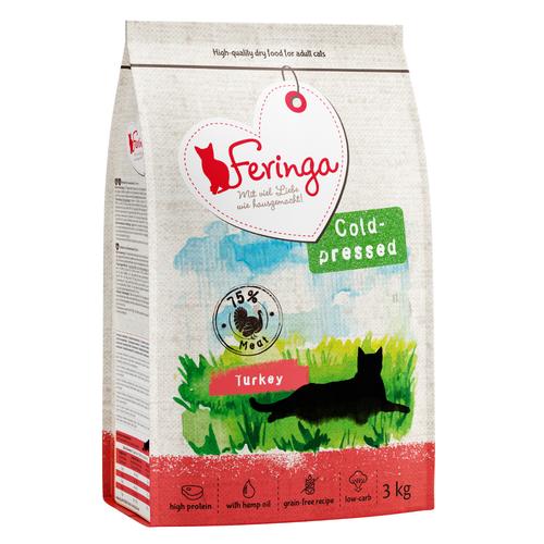 Feringa Adult kaltgepresst Sparpaket - Truthahn 9 kg (3 x 3 kg)