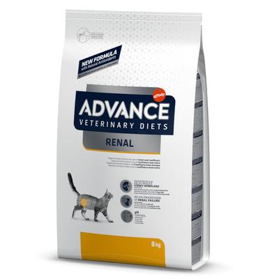 2 x 8 kg Advance Veterinary Diets Renal Feline Trockenfutter Katze
