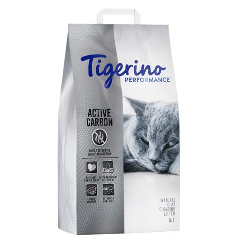 14l Tigerino Performance Active Carbon Katzenstreu – Babypuderduft