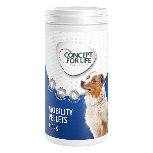 2 x 1100 g Mobility Pellets Concept for Life Ergänzungsfuttermittel für ausgewachsene Hunde